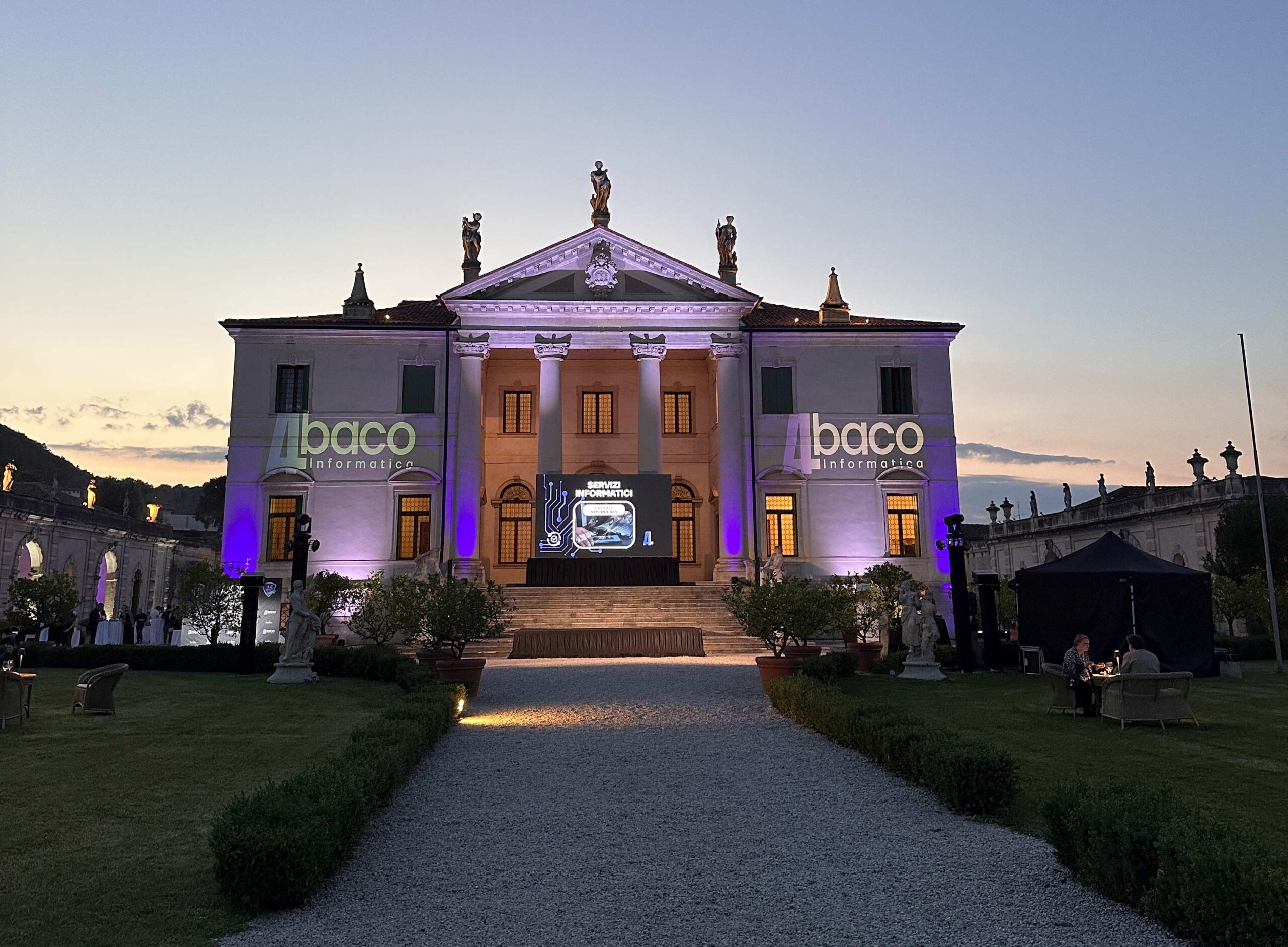 Villa Cordellina 22 maggio 26 Abaco Informatica 25 anni