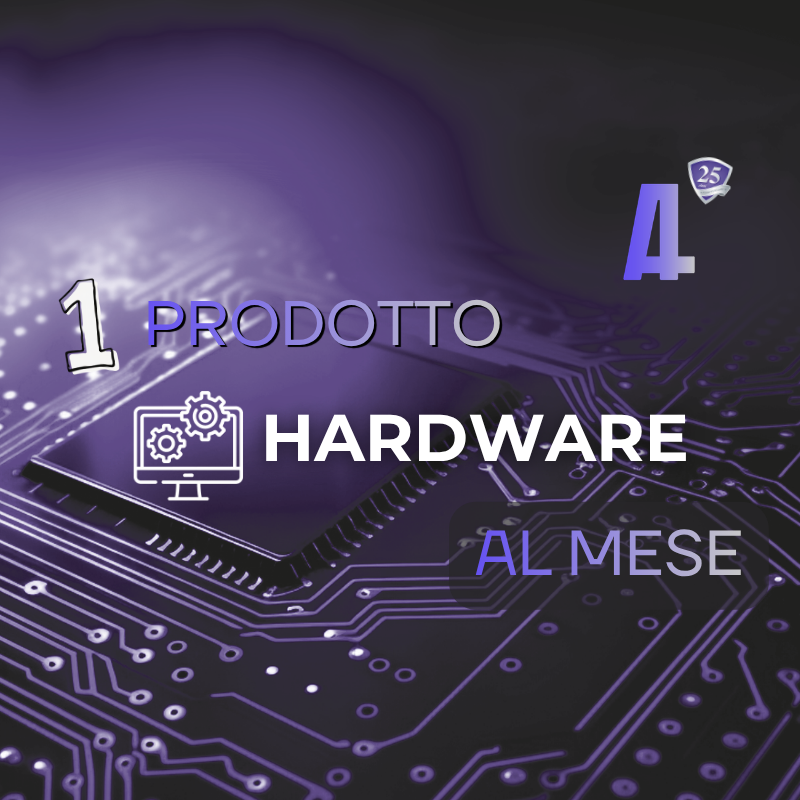 1 Prodotto Hardware al mese - Offerta a disponibilità limitata.